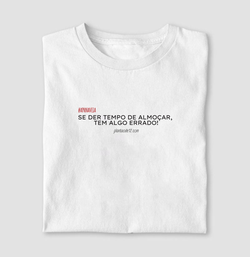 SE DER TEMPO DE ALMOÇAR